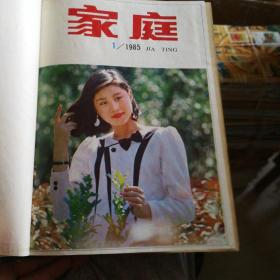 家庭  (月刊，1985、1986、1987年全年合订本，共36本，16开，精装)