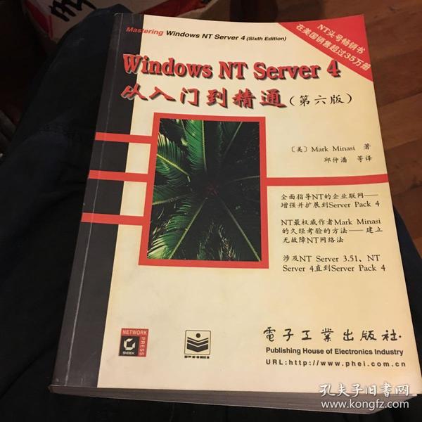 WINDOWS NT SERVER 4从入门到精通(第六版)