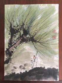 中美协会员翟原良小品画4（保真）