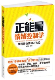 正能量情绪控制学：如何管住情绪不失控