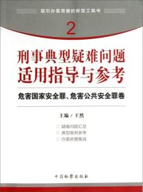 指引办案思路的新型工具书2·刑事典型疑难问题适用指导与参考：危害国家安全罪、危害公共安全罪卷