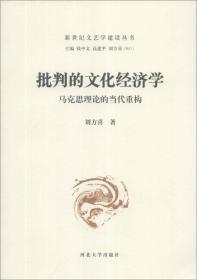 新世纪文艺学建设丛书·批判的文化经济学：马克思理论的当代重构9787566605160