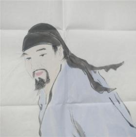 中国书画名家-范曾【东涧水流西涧水,南山云起北山云】保真工笔手绘 有款识品如图 赠送中国书画鉴定委员会鉴定证书