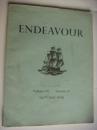 民国英文原版季刊 ENDEAVOUR Volume VII Number 28 October 1948