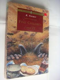 FIVE CHILDREN and IT 英文原版大32开 插图本