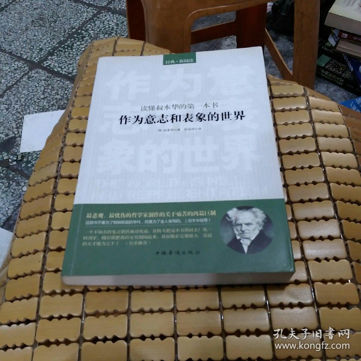 读懂叔本华的第一本书：作为意志和表象的世界