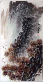 保真*刘老师*三尺山水画精品*N120