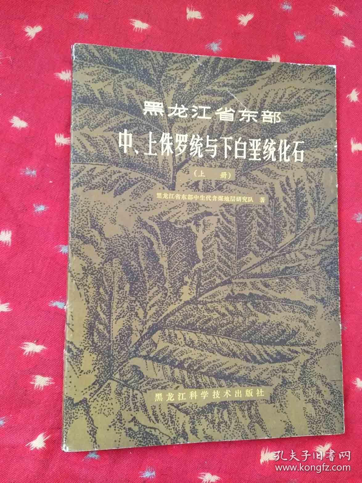 黑龙江省东部中、上侏罗统与下白垩统化石（上册）