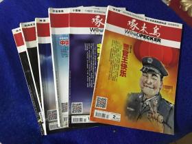 《啄木鸟》大型公安法制文学月刊 6本（10柜）.