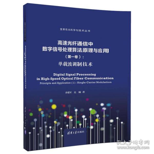 高速光纤通信中数字信号处理算法原理与应用（第一卷）:单载波调制技术（变革性光科学与技术丛书）