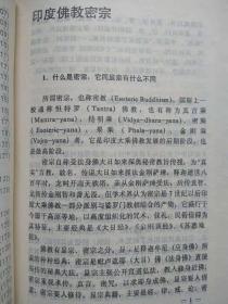 宗教文化丛书--佛教密宗百问--李冀诚等著。中国建设出版社。1989年。1版1印