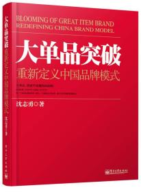 大单品突破——重新定义中国品牌模式