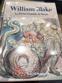威廉布莱克William Blake. Dante's Divine Comedy 但丁 神曲绘画集 大32开（24X17X4.5cm）2016年德国出版