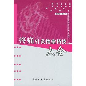 疼痛针灸推拿特技大全——疼痛特色特效疗法大全丛书