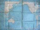1936年美国出版老地图《PACIFIC OCEAN》（太平洋）