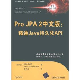 Pro JPA2中文版：精通Java持久化API