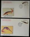 极限封：1993“鲟”邮票（4枚套，中国集邮总公司）