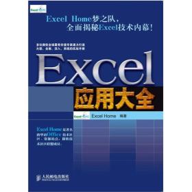 Excel应用大全：Excel Home技术专家团队又一力作