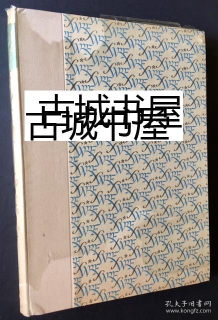 稀缺，限量签名《 苏格兰水彩画之王罗素•弗林特作品集》134幅绘画图片，1950年出版