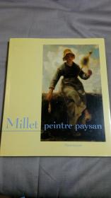 Millet, peintre paysan 《米耶，农民画家》（米勒，Jean-François Millet, Angelus 拾穗者）法语原版 大开精装画册