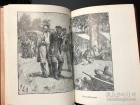 1979年Stephen Crane - The Red badge of Courage 美国文学经典 《《红色英勇勋章》上等羊皮豪华插图版 FL第1版 增补精美插图 品佳