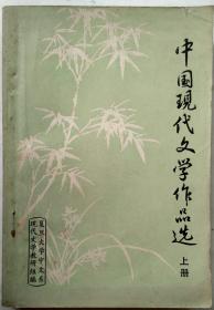 中国现代文学作品选 上册