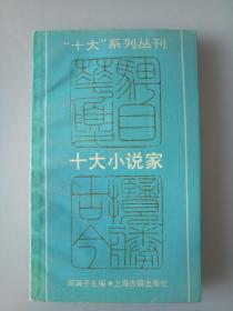 十大小说家   “十大”系列丛刊