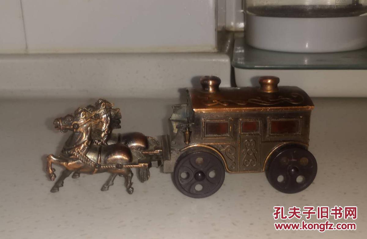 欧式古典铜马车模型（打火机）摆件