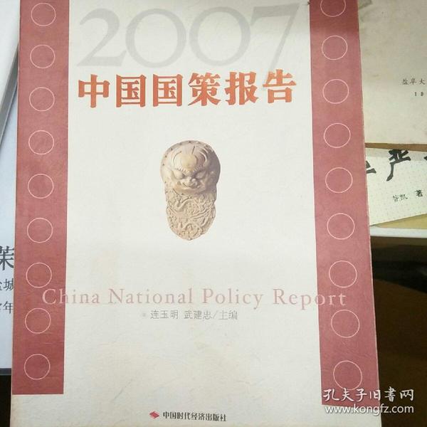 2007中国国策报告