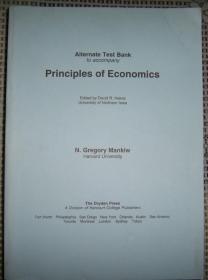 英文原版 Principles of Economics---Alternate Test Bank（经济学原理---题库）影印版