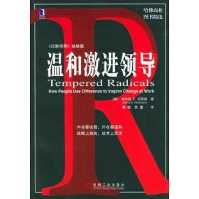 温和激进领导 专著 (美)黛布拉 E.迈耶森(Debra E.Meyerson)著 杨斌，朱童译 wen he