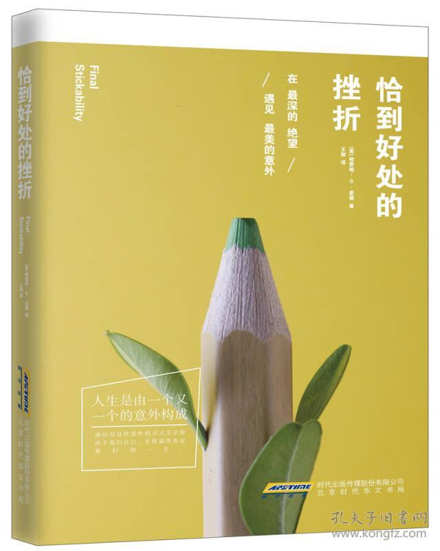 点击查看原图 恰到好处的挫折:在最深的绝望,遇见最美的意外(16开平装 全1册)