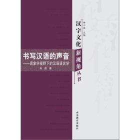 汉字文化新视角丛书:书写汉语的声音-现象学视野下的汉语语言学