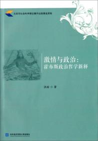 激情与政治：霍布斯政治哲学新释