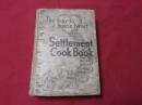 权威版本实物拍照：1944年英文原版书籍【the  settlement  cook  book】定居厨师书，32开精装本623页，全网权威民国版本烹饪西餐老菜谱书籍，内带作者照片一幅