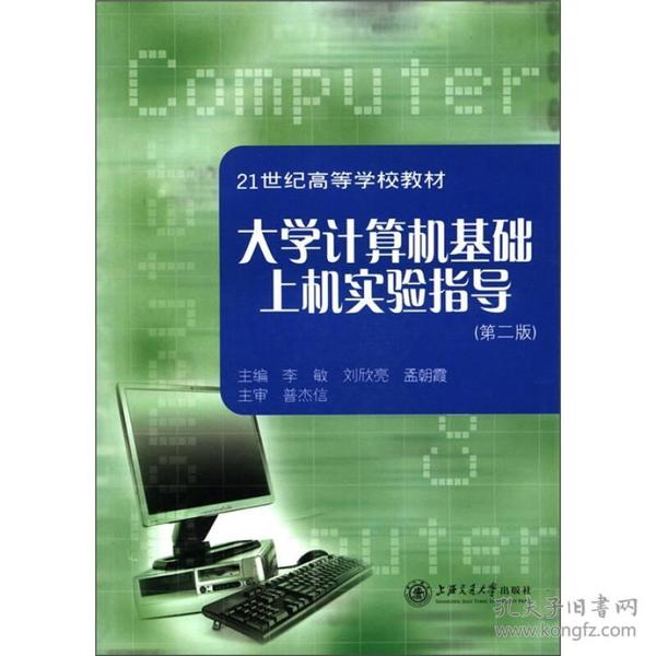 大学计算机基础上机实验指导（第2版）/21世纪高等学校教材