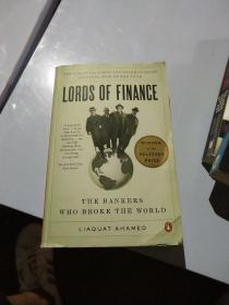 Lords of Finance: The Bankers Who Broke the World