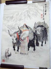 瑞雪兆丰年[范思田老师画]