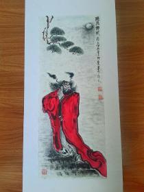 甘凤豪国画作品。货号223号