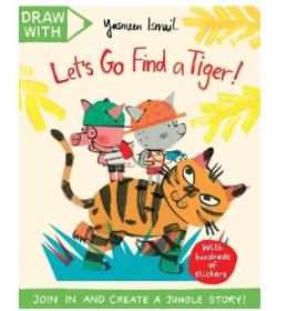 Draw With Yasmeen Ismail: Let’s Go Find a Tiger! 英语平装 Yasmeen Ismail (作者)9781447290780