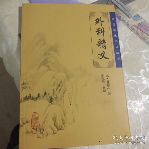 中医临床必读丛书·外科精义