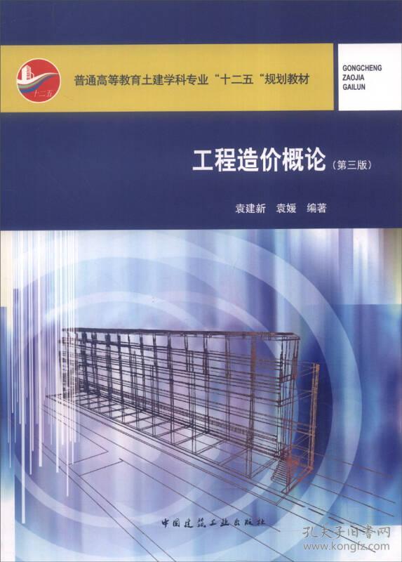 工程造价概论 袁建新 袁媛 中国建筑工业出版社 978711219058