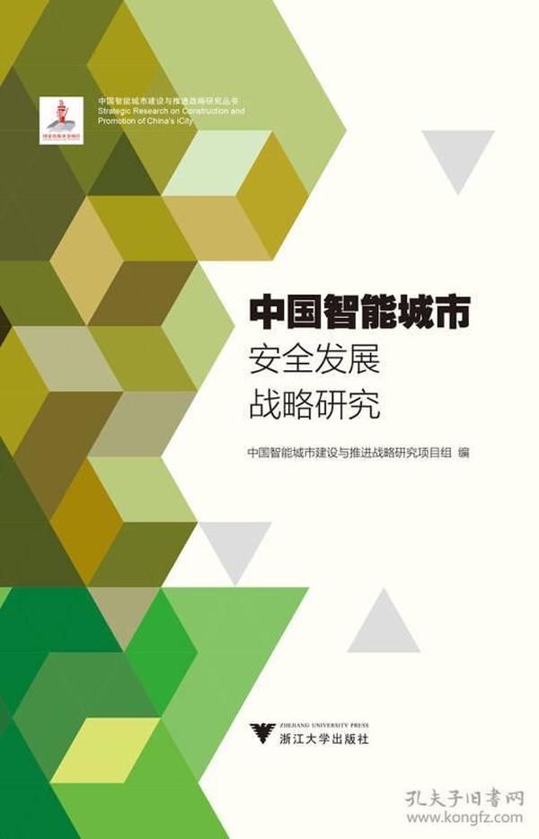 中国智能城市安全发展战略研究/中国智能城市建设与推进战略研究丛书