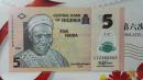 豹子号666全新UNC尼日利亚5元纸币塑料钞外国纸币