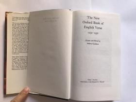 The New Oxford Book of English Verse 1250-1950 C