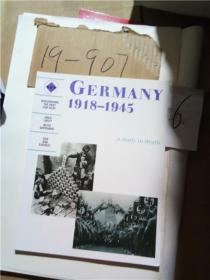 正版现货；Germany 1918-1945