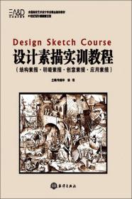二手正版设计素描实训教程 朱晓华徐琨 海洋出版社