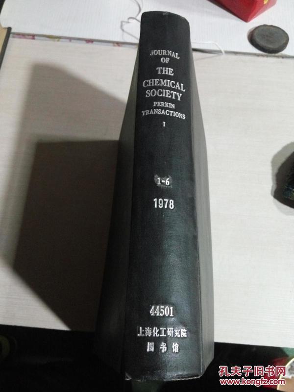 JOURNAL OF THE CHEMICAL SOCIETY PERKIN TRANSACTIONS I.1-6.1978（化学学会学报珀交易）（外文）