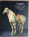 sothebys 纽约苏富比 1993年6月1日2日 精美中国陶瓷器及工艺品拍卖图录  fine chinese ceramics and works of art  玉器 黄花梨家具 金铜佛像 铜炉