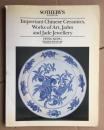 sothebys 苏富比 1987年5月20日21日 重要中国陶瓷器 玉器 及工艺品拍卖图录 important chinese ceramics works of art  翡翠 铜炉 金铜佛像